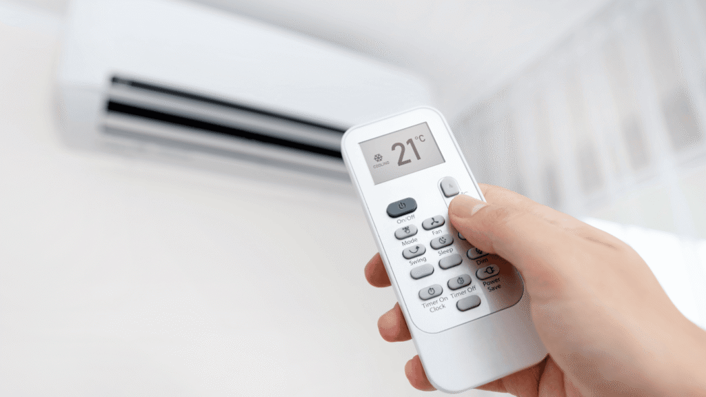 Aire acondicionado a 21º
