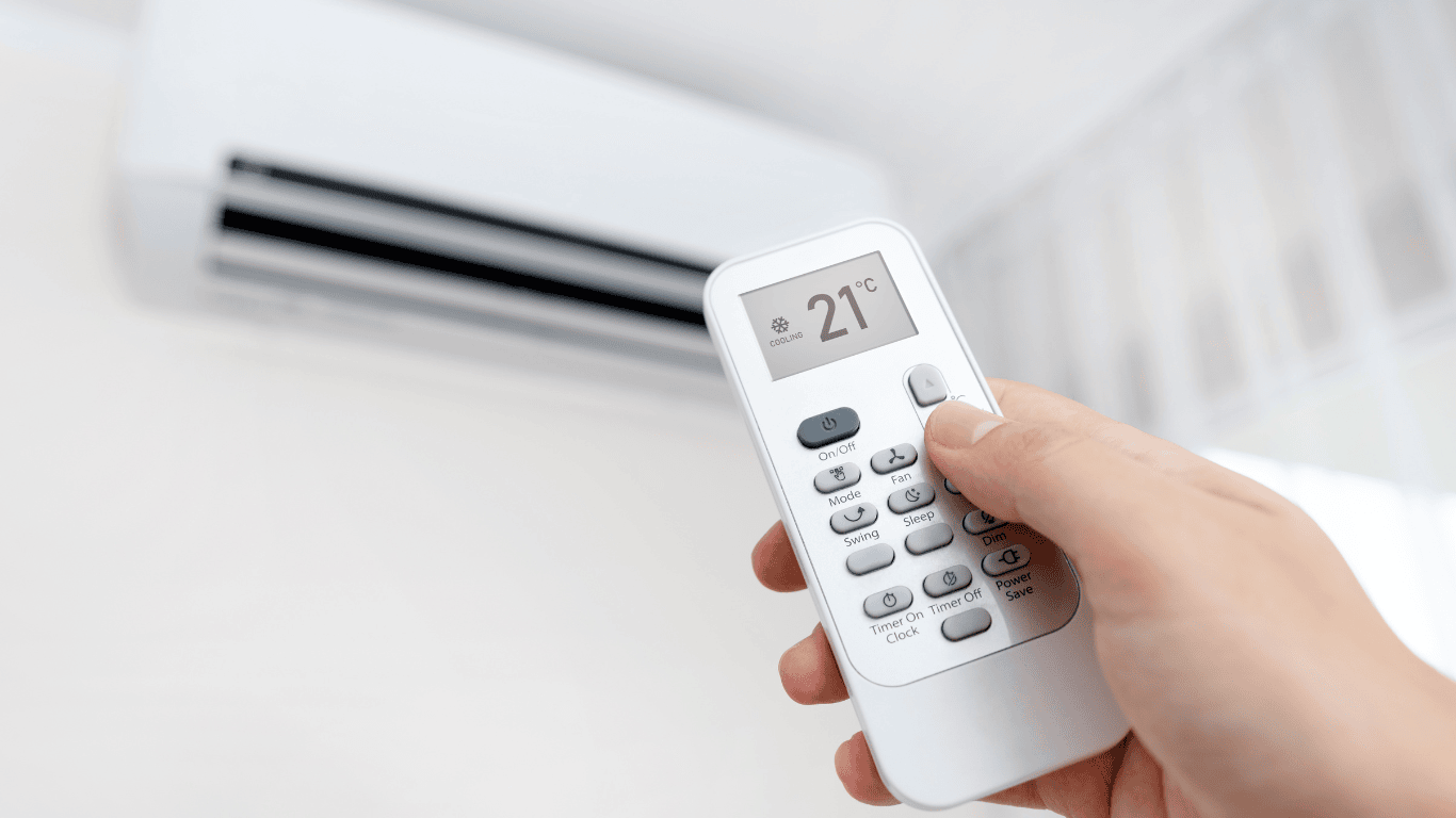 Aire acondicionado a 21º